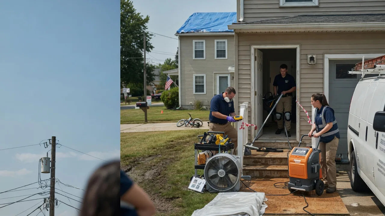 Water Damage Repair in Clarksville, OH near me
